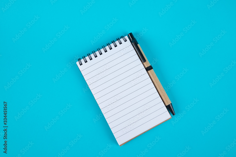 notepad and pen to take notes