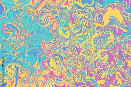 Full color abstract background, Multicolor digital abstract creative background from curved lines. Multicolor digital background from curved lines. illustration.