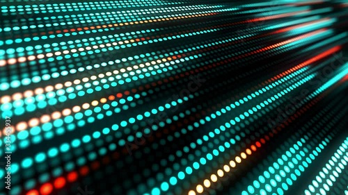 Motion Graphic Speed of moving into digital technology, Data Transfer concept, Futuristic Technology abstract background with lines for network, Big Data Concept