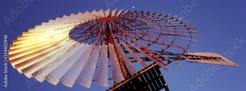 The Comet windmill at Penong  South Australia