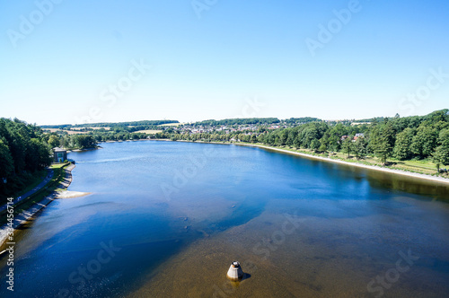 Mohnesee lake in germany photo