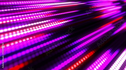 Motion Graphic Speed of moving into digital technology, Data Transfer concept, Futuristic Technology abstract background with lines for network, Big Data Concept