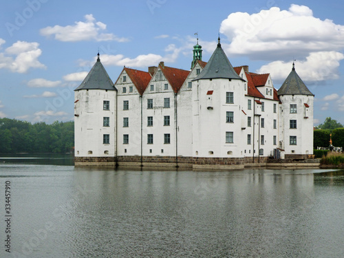 Wasserschloss Glücksburg in Schleswig Holstein (Deutschland) 