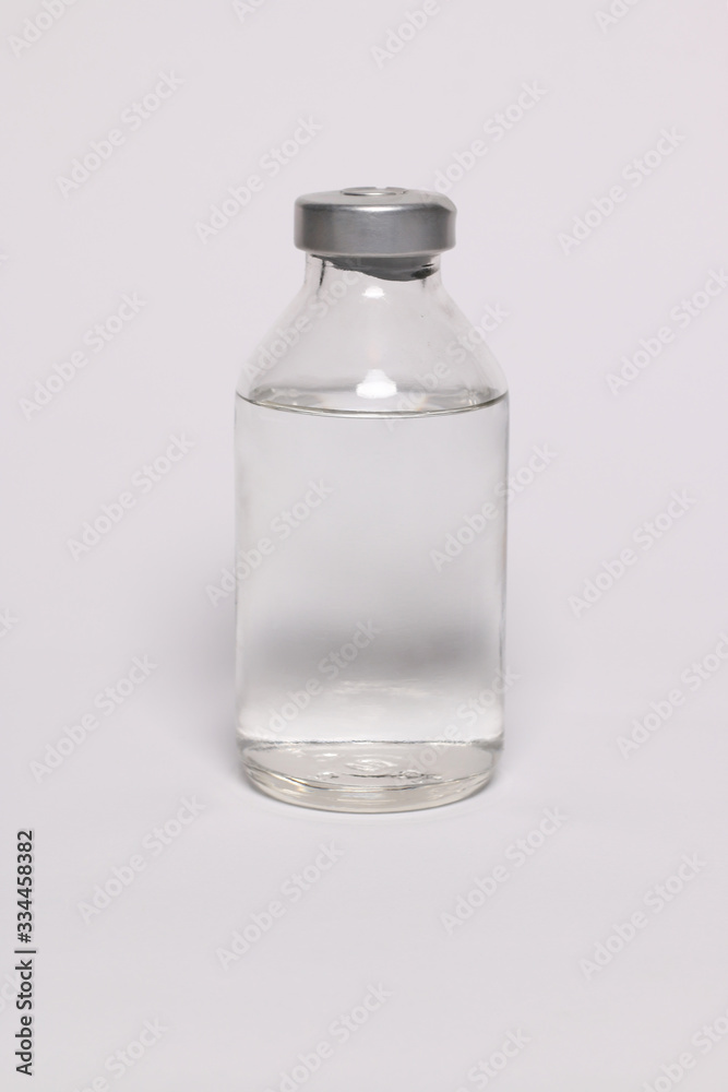 medicines in glass bottles, stop virus