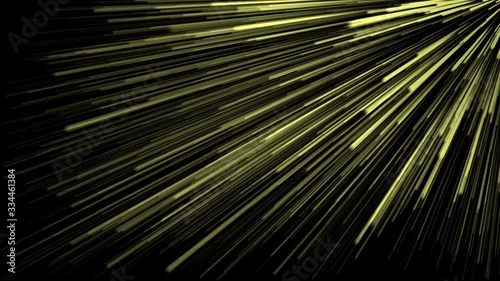 Golden Stripes Rising Awards Background Seamless Loop