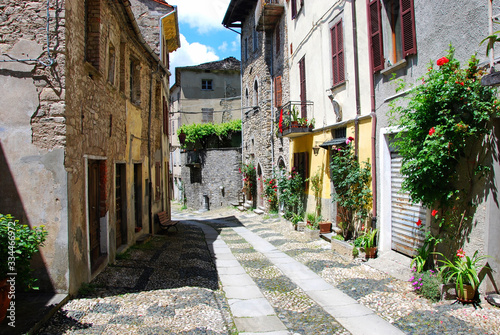 L antico borgo di Compiano in provincia di Parma