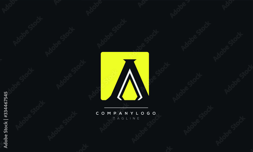 Letter A Logo Alphabet Design Template Vector Letter A Logo Alphabet Design Template Vector