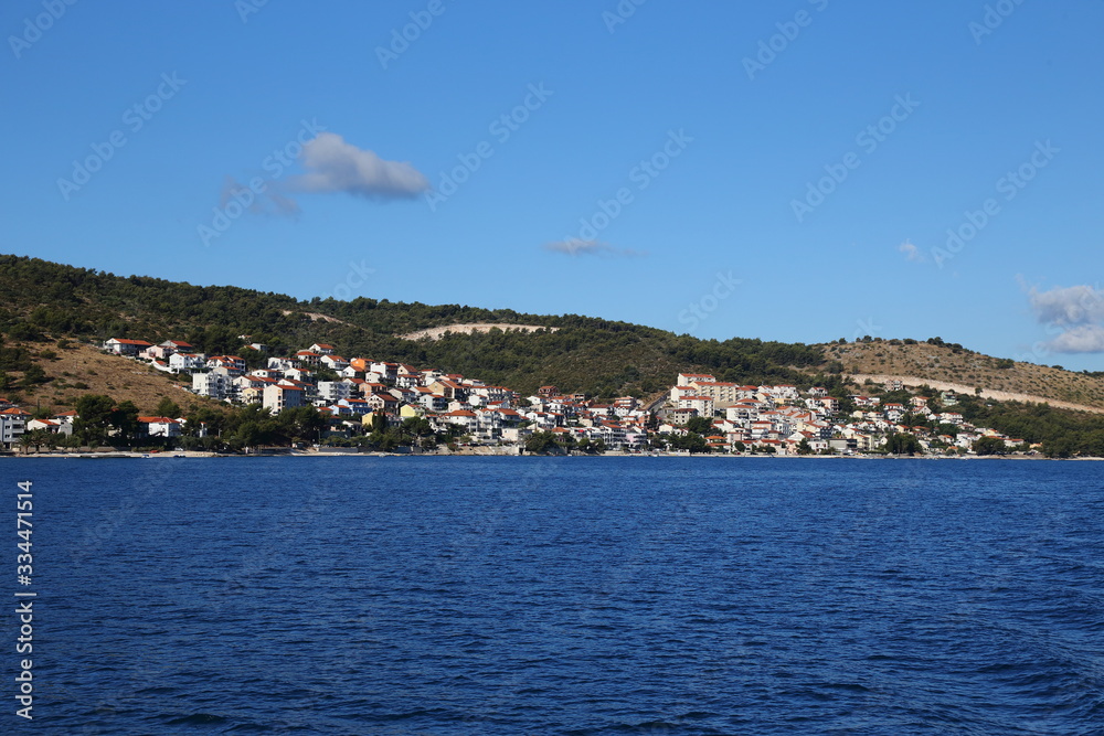 Obraz premium Croatia views between Trogir and Split