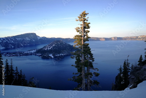 Beautiful landscape of Crater Lake National Park