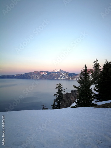 Beautiful landscape of Crater Lake National Park