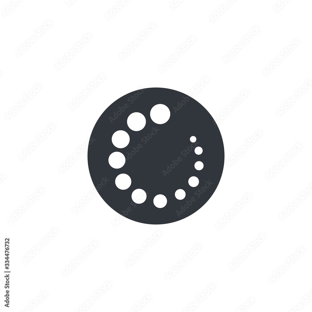 Fototapeta premium Loading bar icon