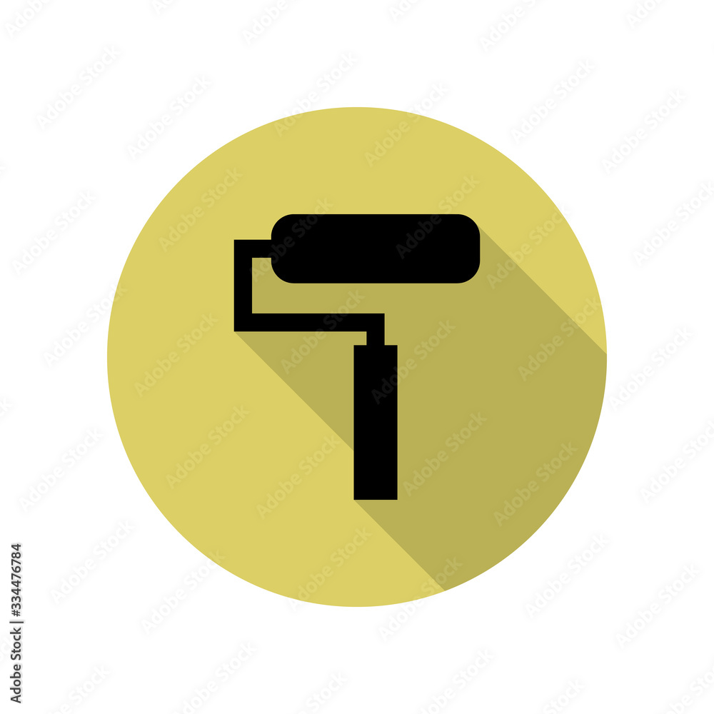 cushion long shadow icon. Simple glyph, flat vector of web icons for ui and ux, website or mobile application cushion long shadow icon. Simple glyph, flat vector of web icons for ui and ux, website or mobile application