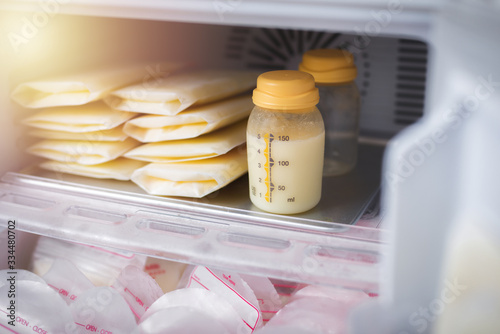 Frozen breast milk
