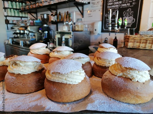 Assortment of swedish pastries. 