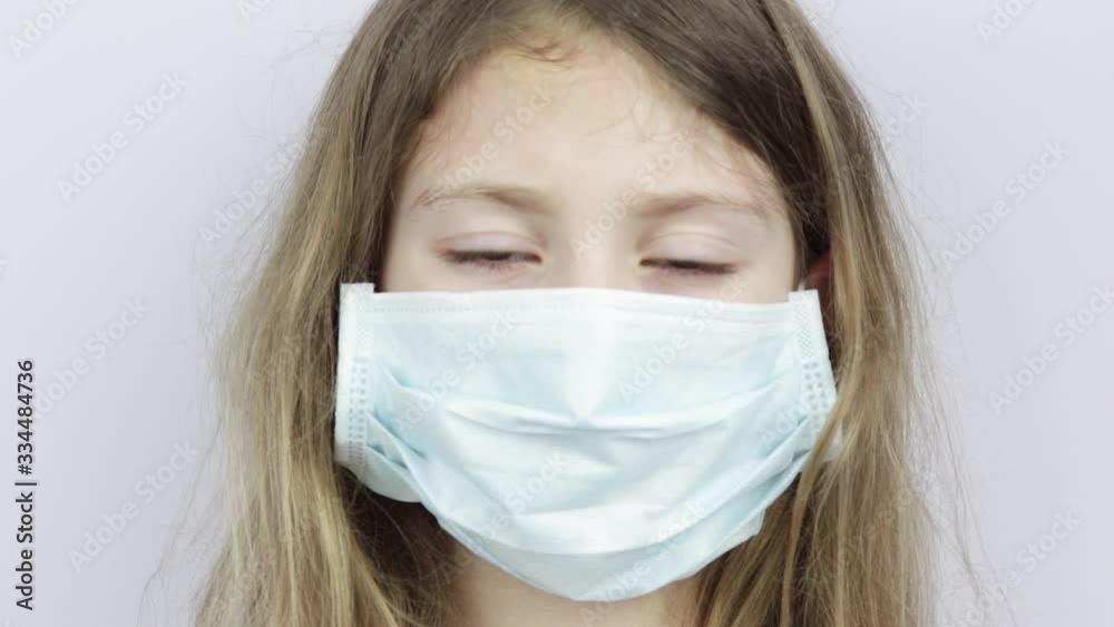 portrait of a girl in a medical bandage, concept of virus, coronavirus, self-isolation, quarantine, COVID-19 portrait of a girl in a medical bandage, concept of virus, coronavirus, self-isolation, quarantine, COVID-19