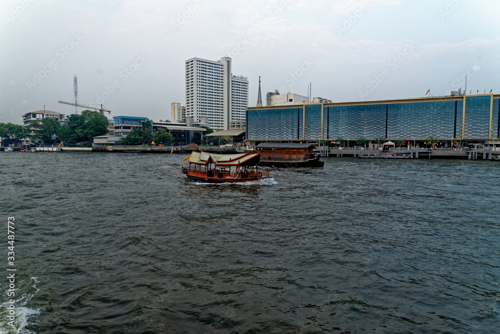 Bangkok's Chao Phraya River in Thailand