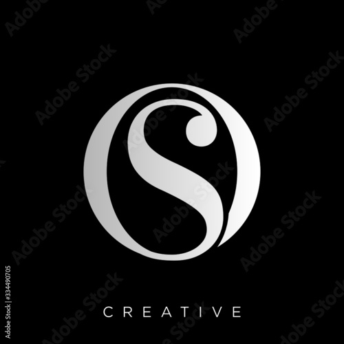 so luxury logo design vector icon