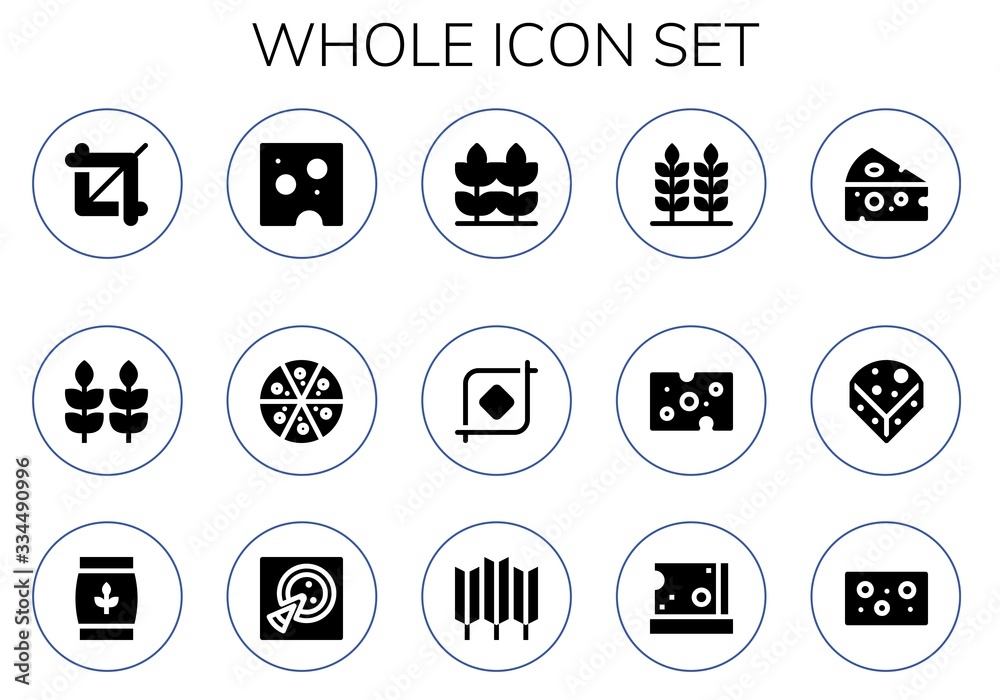 whole icon set whole icon set