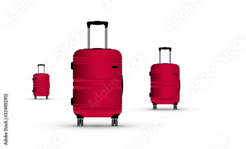 trolley, valigia, viaggio, vacanze, 
