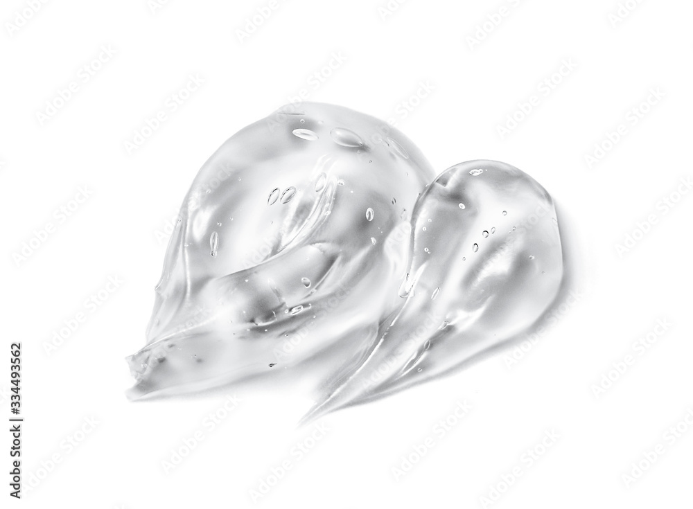 Fototapeta premium Gel isolated on white background