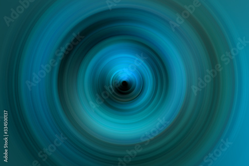 Abstract round background. Image of diverging circles. Rotation that creates circles.