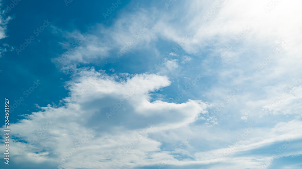 Naklejka premium 雲・空