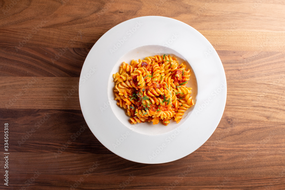 details of fresh made tomato sauce pasta details of fresh made tomato sauce pasta