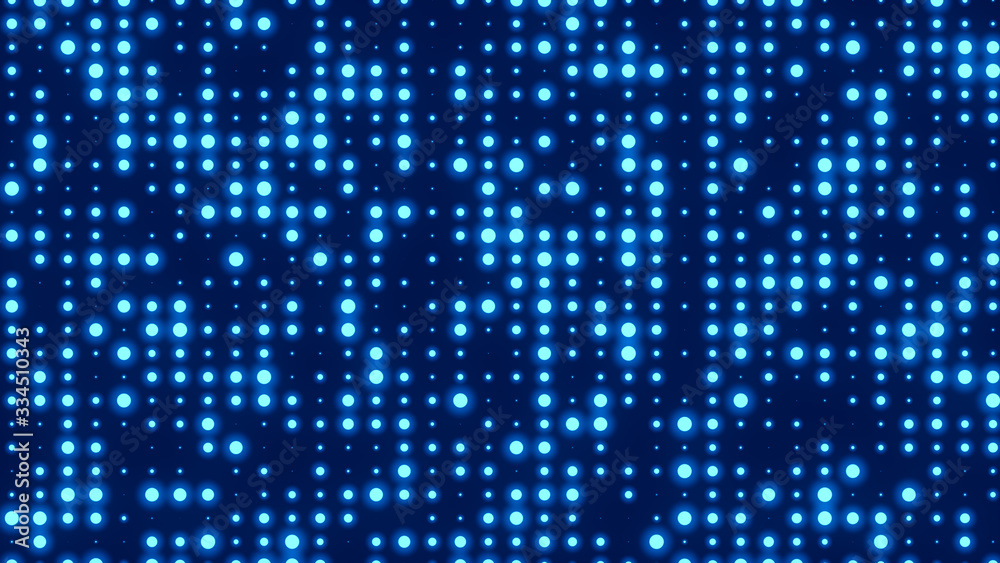 Dot white blue pattern screen led light gradient texture background. Abstract technology big data digital background. 3d rendering. Dot white blue pattern screen led light gradient texture background. Abstract technology big data digital background. 3d rendering.