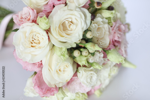 details of fresh natural wedding flowers