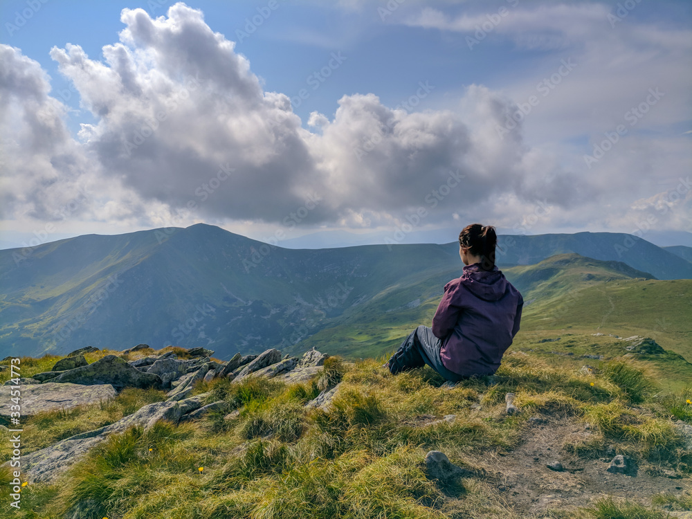 Fototapeta premium Nature of the Carpathian Mountains