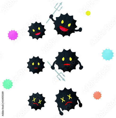 ウイルスの素材