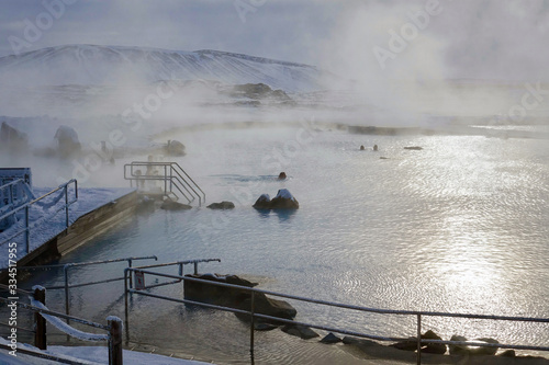 Iceland. Lake Myvatn Nature Baths in the north © YvonneNederland