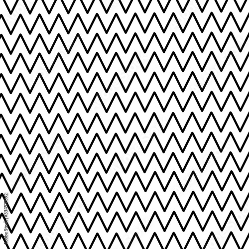 geometric black and white pattern, ripples in the eyes