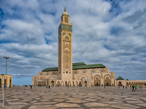 Hassan2 Moschee Casablanca Maroko Afrika