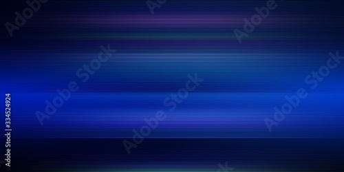  Illustration of light ray, stripe line with blue light, speed motion background. Design abstract, science, futuristic, energy, modern digital technology concept for wallpaper, banner backgroun