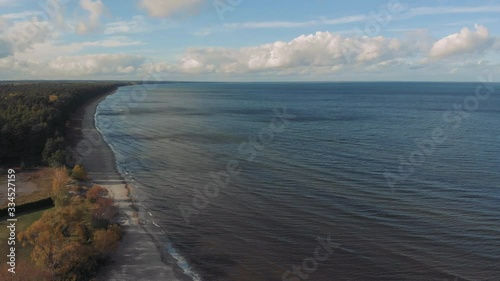 Baltic sea coastline