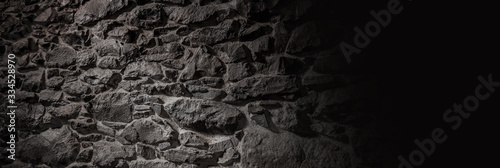 Texture of a stone wall.