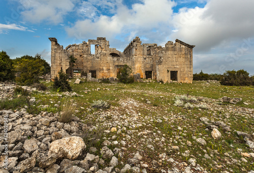 Early christian church at Cambazli, Turkey photo