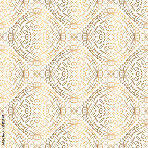 luxury ornamental mandala design background