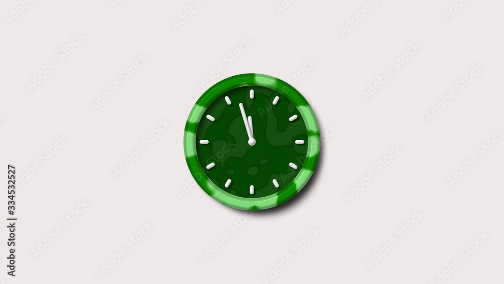 White background 3d wall clock,Green army clock icon,army color clock icon White background 3d wall clock,Green army clock icon,army color clock icon