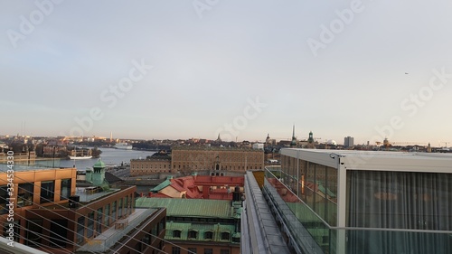 aerial view of city © Volodymyr