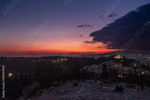 sunset in athens © raul