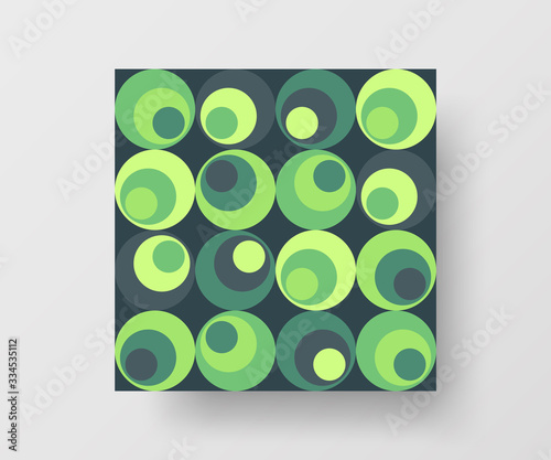 Amazing business advertisement vector mural art square banner mock up. Modern corporate abstract geometric illustration design layout background. Company identity quadrangle texture brochure template.