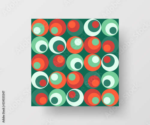 Amazing business advertisement vector mural art square banner mock up. Modern corporate abstract geometric illustration design layout background. Company identity quadrangle texture brochure template.