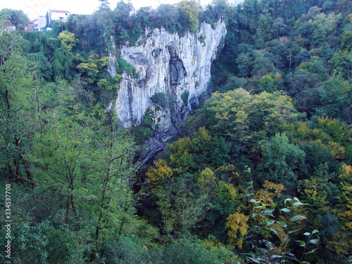 The abyss of the Pazincica River and the Pazin Cave - Pazin, Croatia (Ponor rijeke Pazincice i pecina Pazinska jama - Pazin, Hrvatska) photo