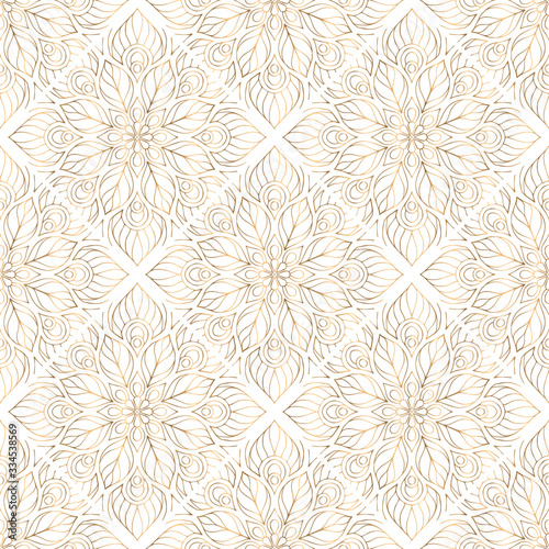 luxury ornamental mandala design background