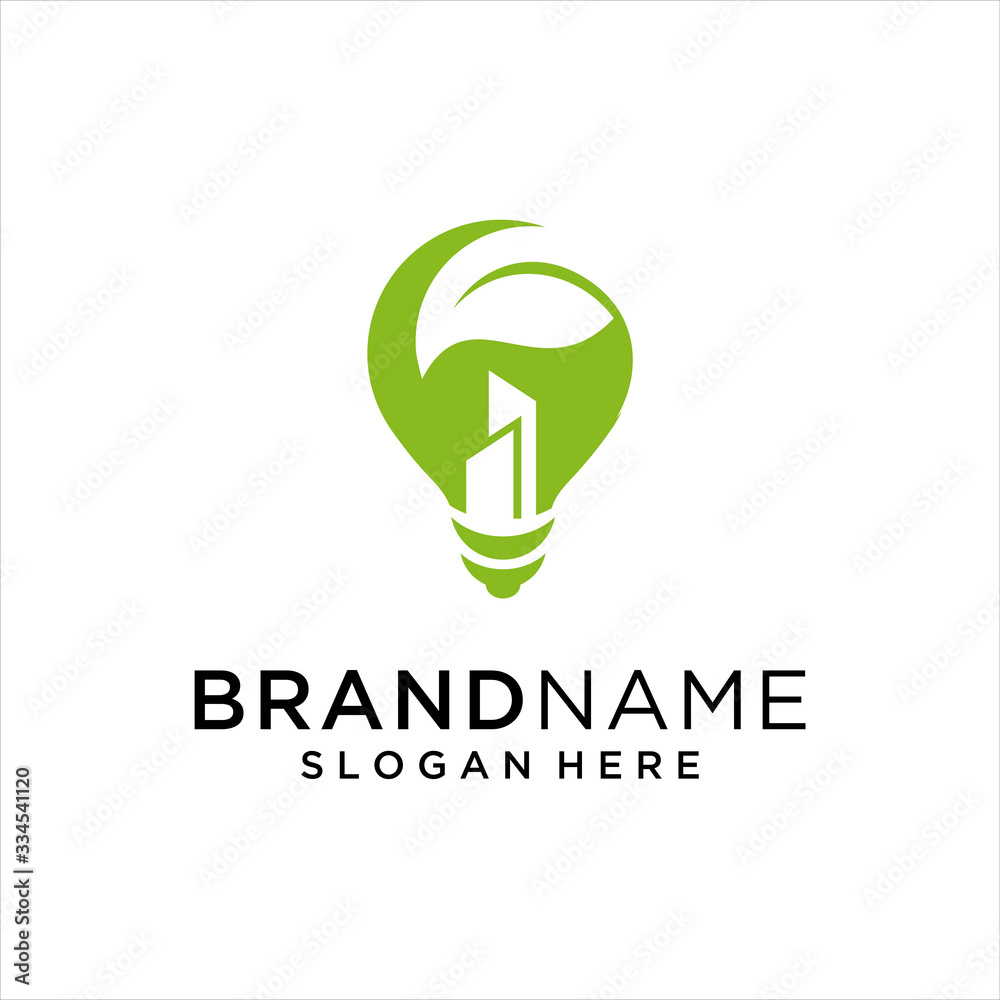 Bulb City Leaf Energy Solution Abstract Creative Business Logo, Bulb Home Nature Abstract Realty Business Modern Technology Logo, Bulb with leaf green Idea logo design inspiration Bulb City Leaf Energy Solution Abstract Creative Business Logo, Bulb Home Nature Abstract Realty Business Modern Technology Logo, Bulb with leaf green Idea logo design inspiration