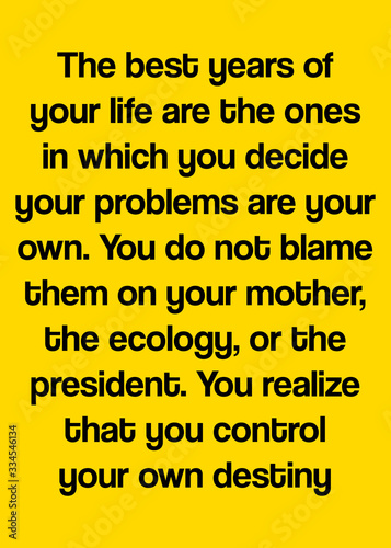 Quotes motivational success in yellow background for wallpaper, texture, poster, and more.