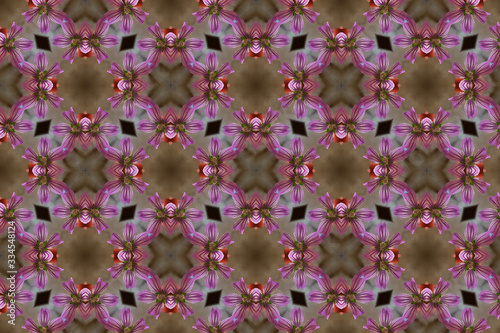 background of pink flowers