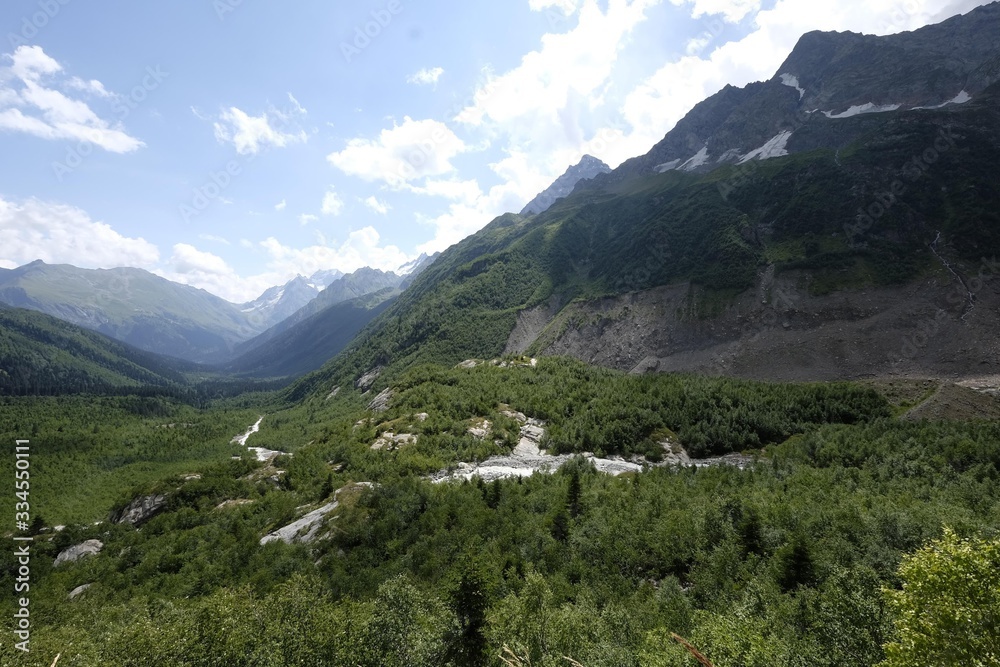 Mountains of Russian Caucasus